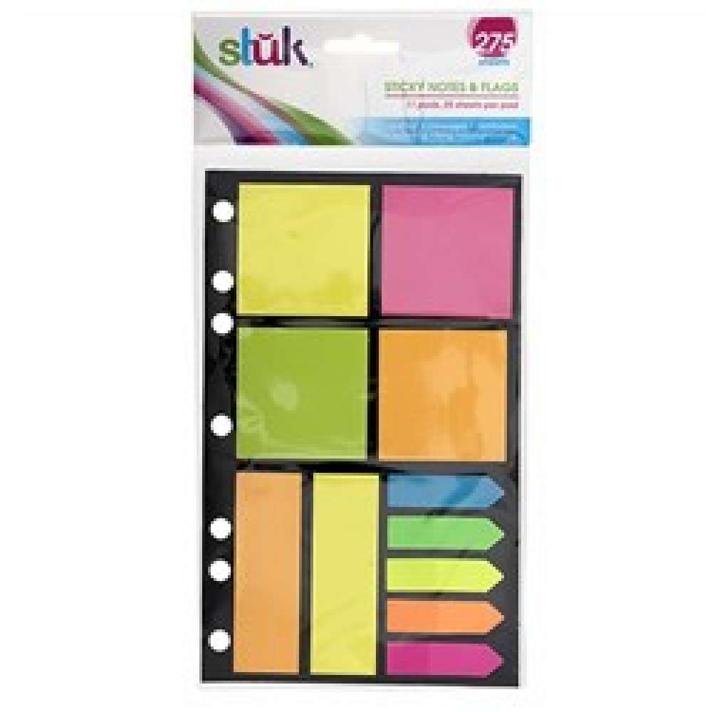 View Post It Notes Neon Asst Sizes