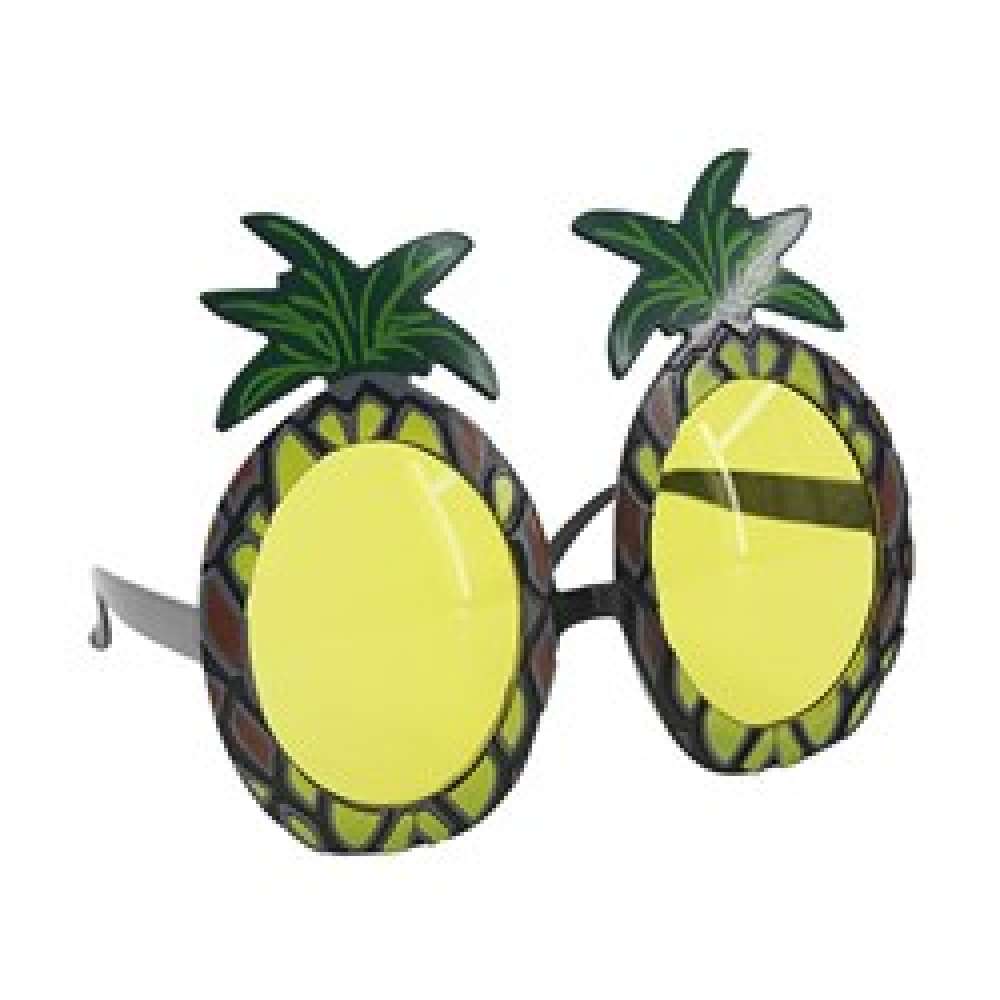 View Party Glasses Hawaiian Pineapple