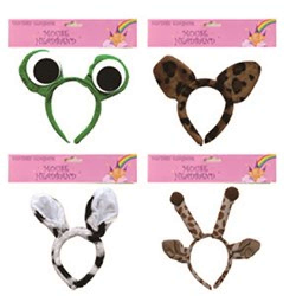 View Party Headband Asst Animals