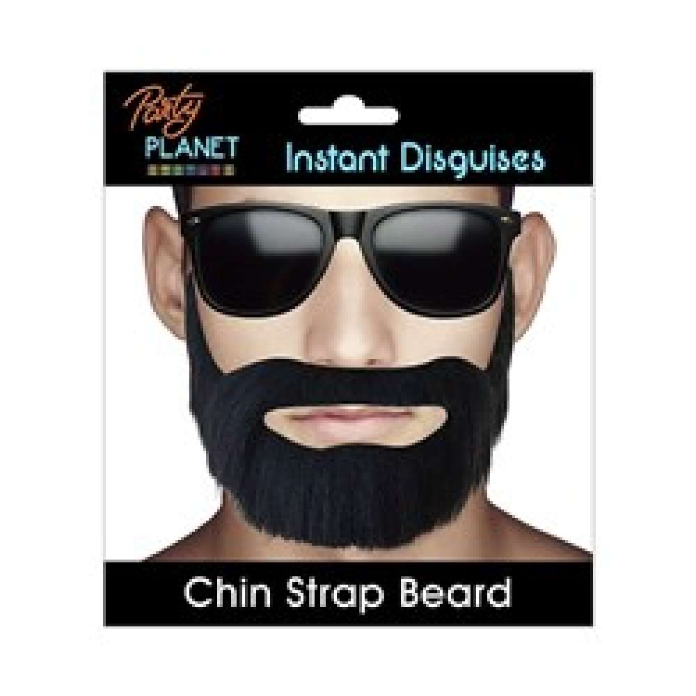 View Party Moustache Rapper Chin Strap