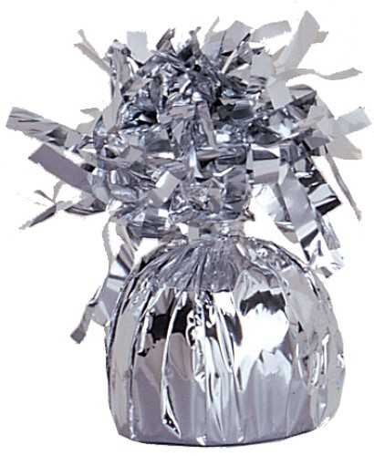 View Balloon Weight Foil Silver