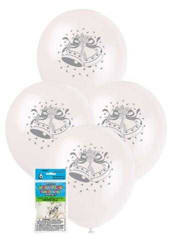 View Balloons 6pk Wedding