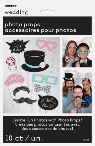 View Photo Props Wedding 10pce