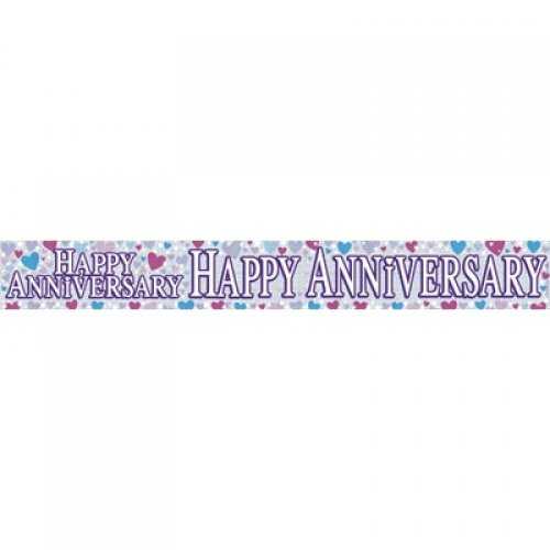 View Party Banner Happy Anniversary