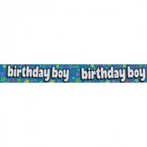 View Party Banner Birthday Boy