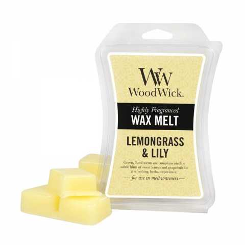 View Woodwick Wax Melts Lemongrass & Lilly