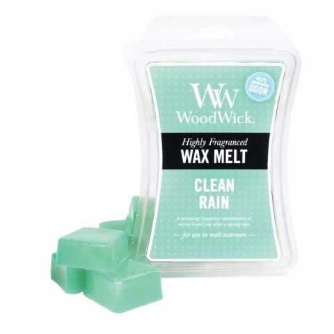 View Woodwick Wax Melts Clean Rain