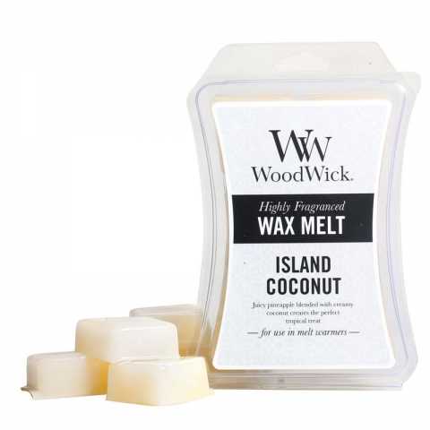View Woodwick Wax Melts Island Coconut
