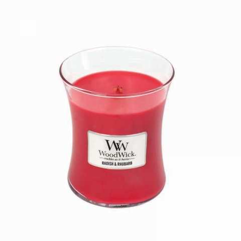 View Woodwick Candle Radish & Rhubarb Mini