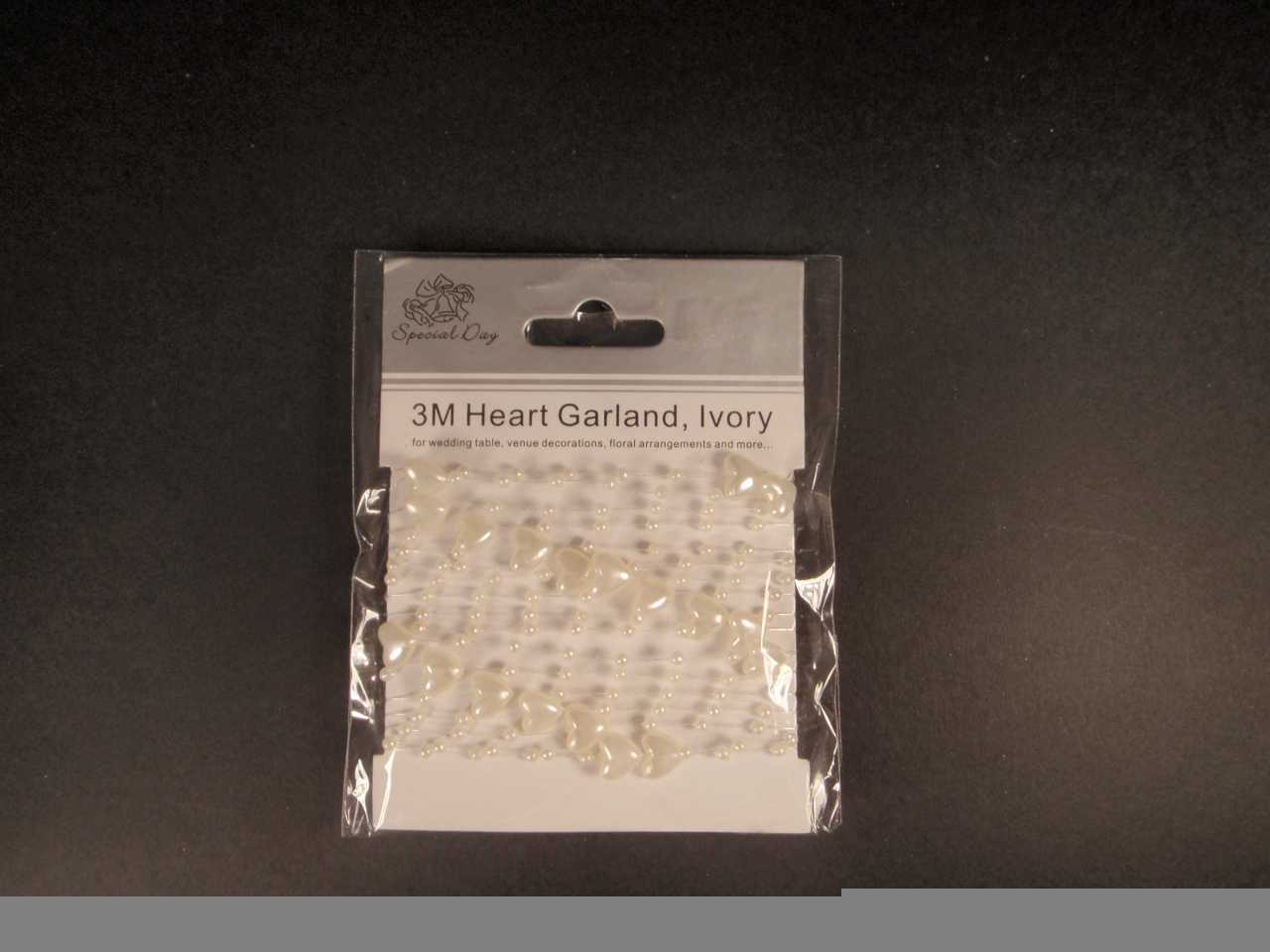 View Wedding Garland Pearl Heart