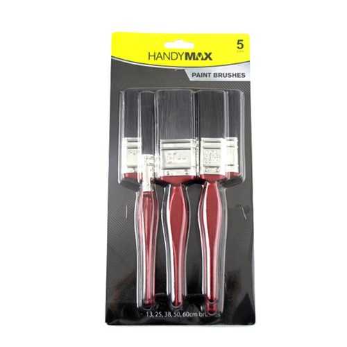 View Paintbrush 5pce Asst Sizes