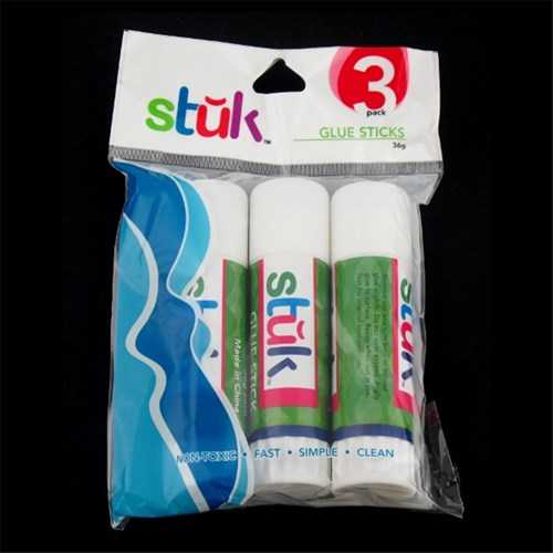 View Glue Stick 36g 3pk