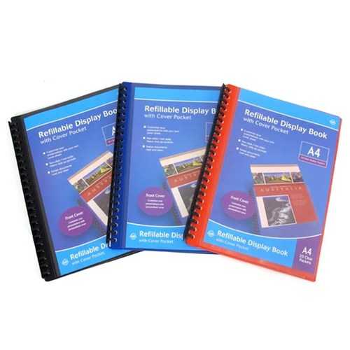 View Display Book A4 Clear 40 Pocket