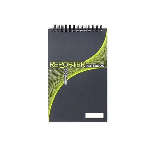 View Notebook Spiral 240pge Reporter