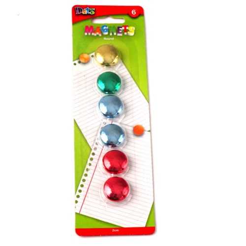 View Magnets Metallic 6p
