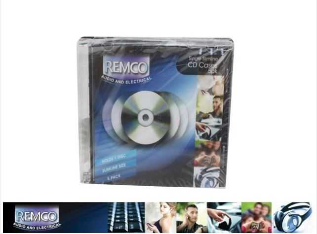 View Cd Case 5pk Slimline