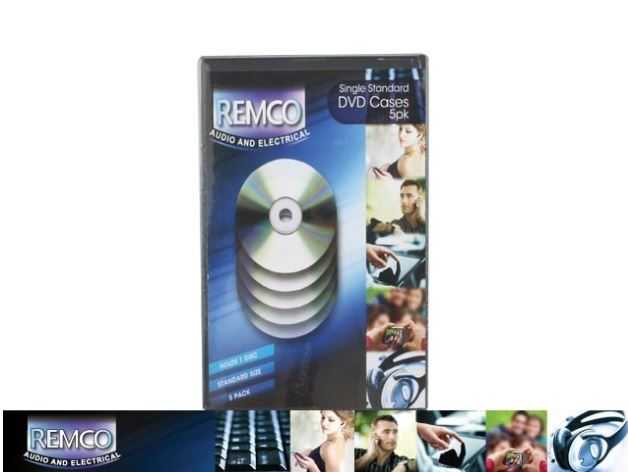 View Dvd Case 5pk Single