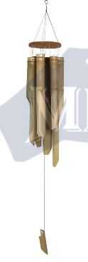View Wind Chime Bamboo 6Tube