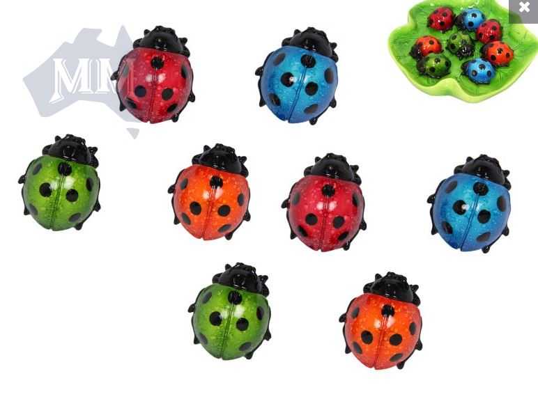 View Ladybug 5cm Marble