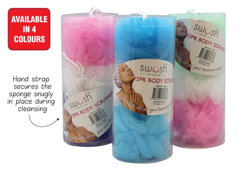 View Loofah Sponge 3pk In
