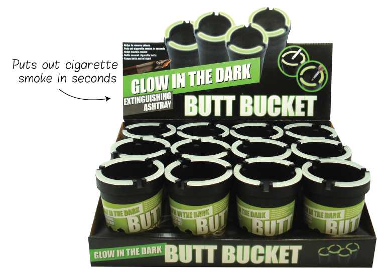 View Butt Bucket Glow In The Dark