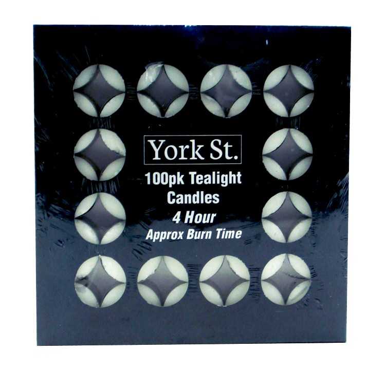 View Tealight Candles 100pk 4Hour