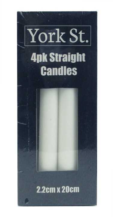 View Candles 4pk Taper Thick