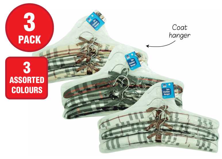 View Coathanger 3pk Padd