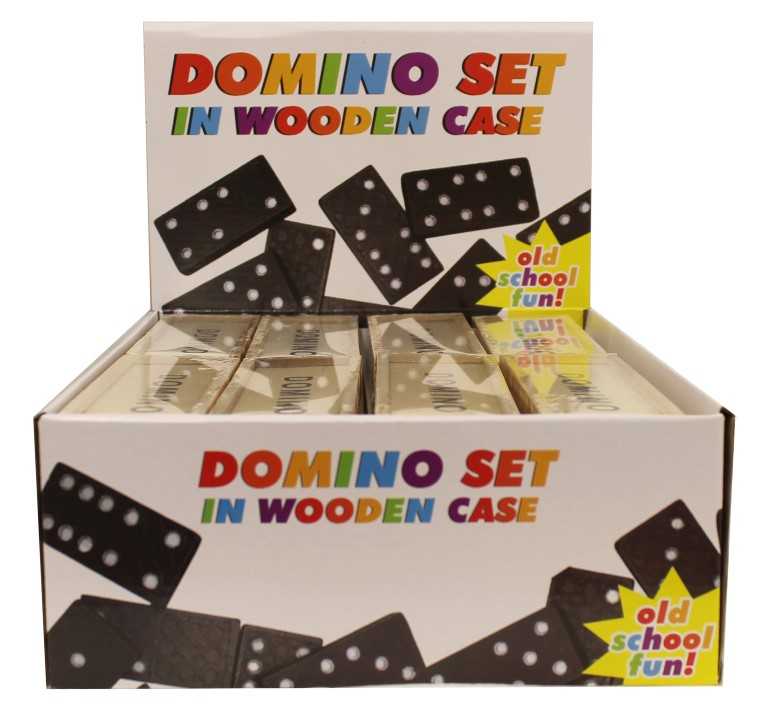 View Dominoes In Wooden Box