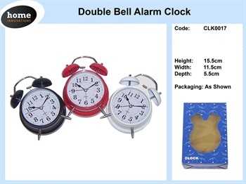 View Alarm Clock Twin Bell