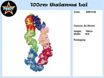 View Party Lei Flower Multicoloured 100m