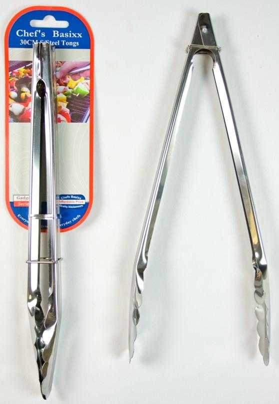 View Tongs Stainless Steel 30cm