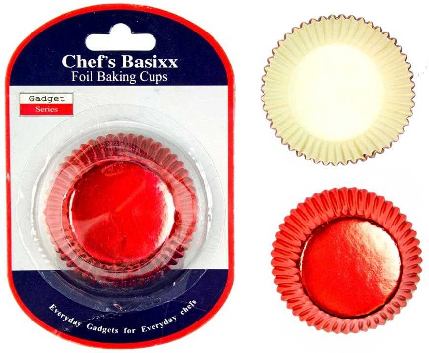 View Patty Cake Cups 50pk Red Foil