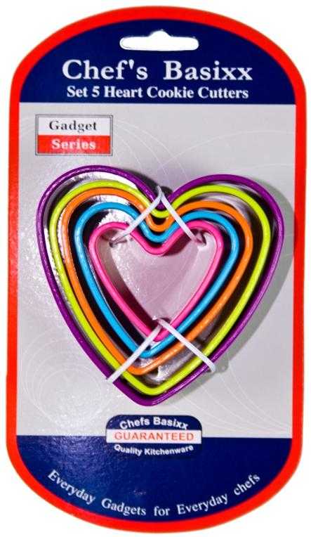 View Cookie Cutters 6pk Hearts