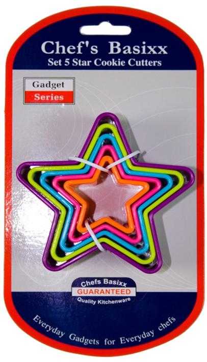 View Cookie Cutters 6pk Stars