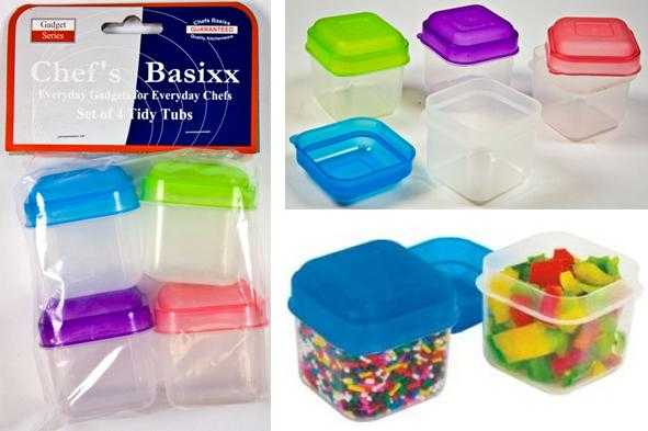 View Container 4pk Mini