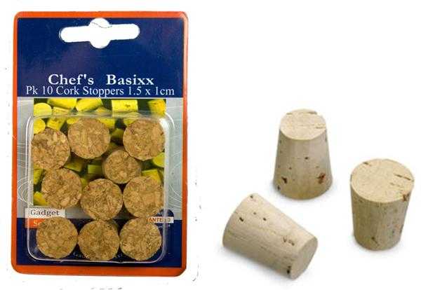 View Corks 10pk 1.5 x 1cm