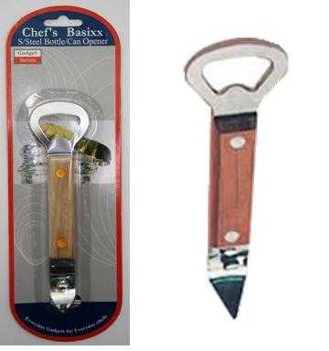 View Bottle Opener Wood Handle