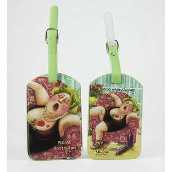 View Sue Janson Luggage Tag Sleeping Beauty