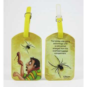 View Sue Janson Luggage Tag Spider
