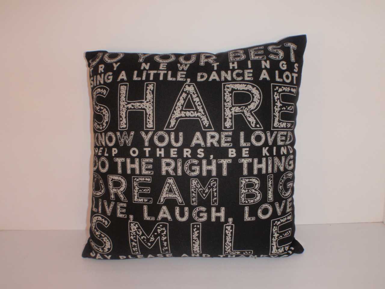 View Cushion 40 x 40cm Vintage House Rules