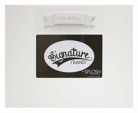 View Signature Frame 50th