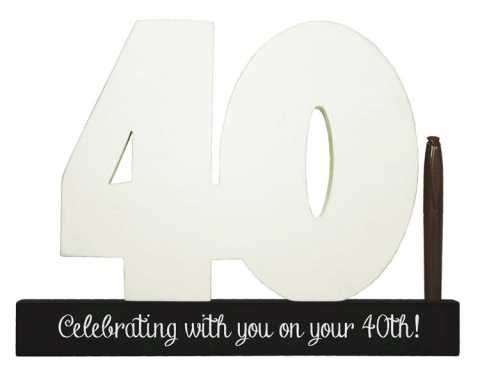 View Signature Number 40th