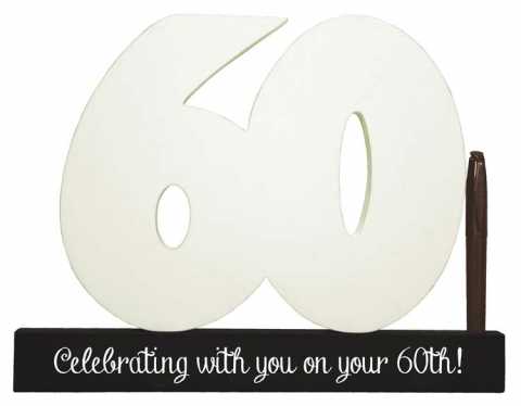 View Signature Number 60th