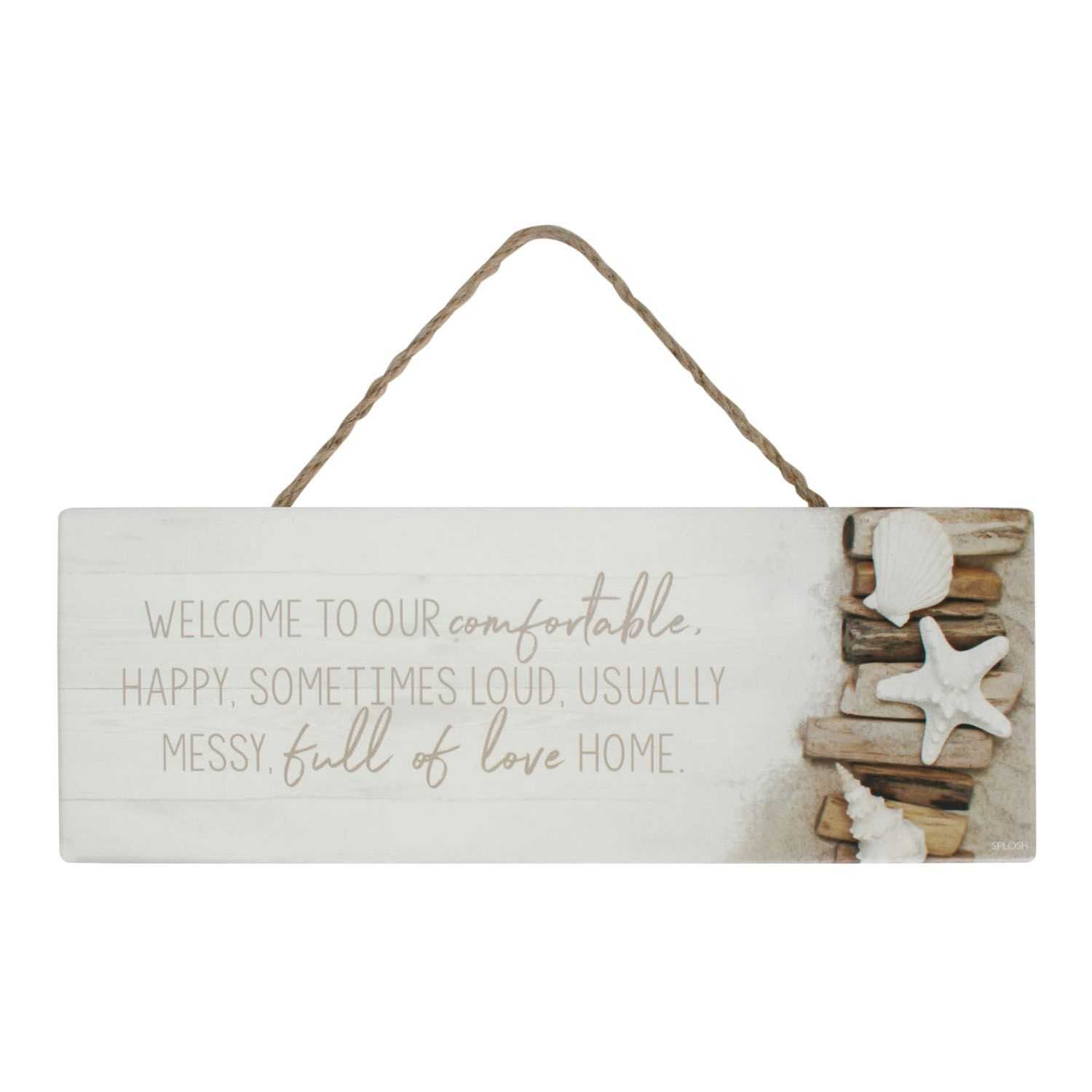 View Splosh Driftwood Sign Hanging - Full of Love