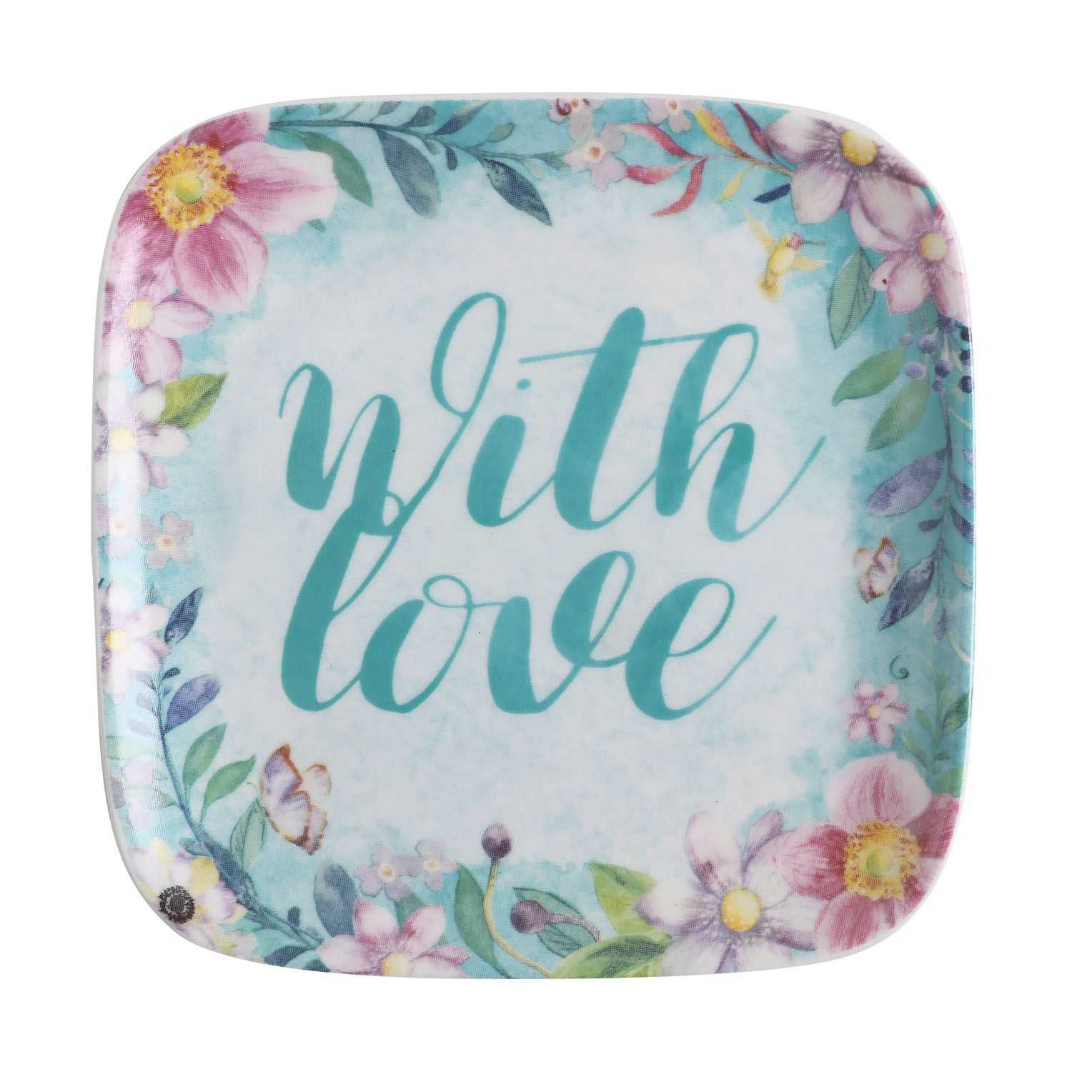 View Splosh Fleur Trinket Plate with Love