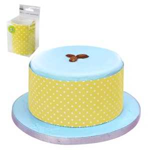 View Cake Wrap Yellow Dots