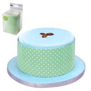 View Cake Wrap Green Dot