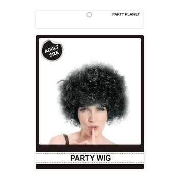View Party Wig Afro Black
