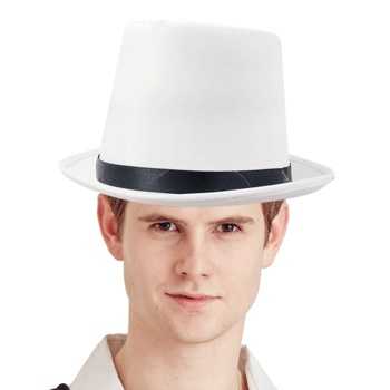 View Party Top Hat White